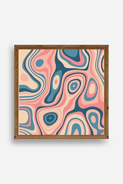 CT STONES Abstract Wooden Framed Painting