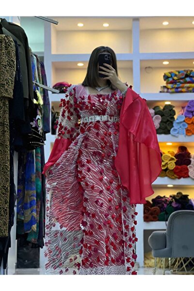 SOLİN YÖRESEL Kadın Yöresel Kadın Yöresel Düğünlük Kaftan Abiye Elbise(Görsel...