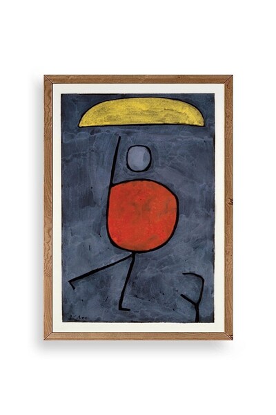 CT STONES Paul Klee Wooden Framed Painting
