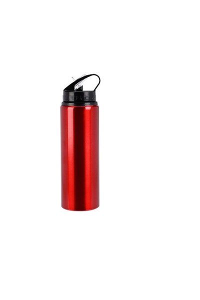 Excellent Houseware water bottle, aluminum, 7x25 cm, 750 ml, red