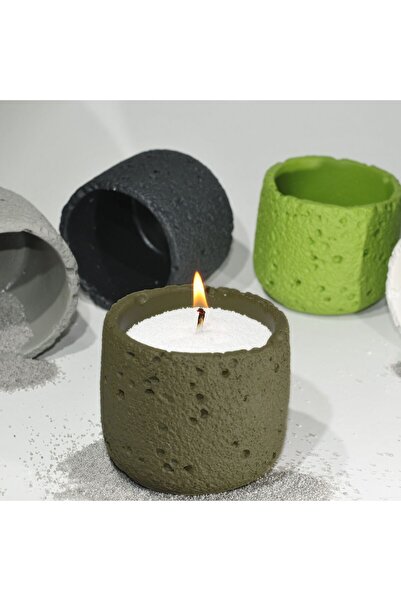 VEYA Γηίνο πράσινο δοχείο κεριού