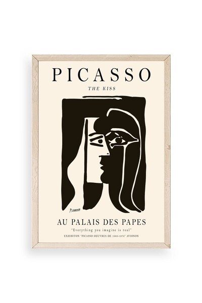 Twin Store Picasso Wooden Framed Painting
