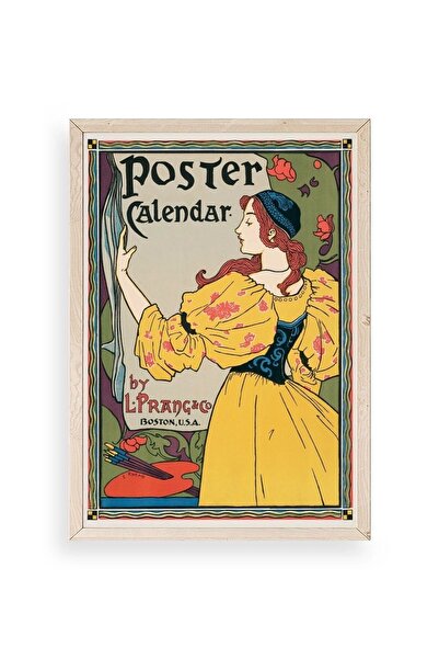 CT STONES L. Prang Wooden Framed Painting