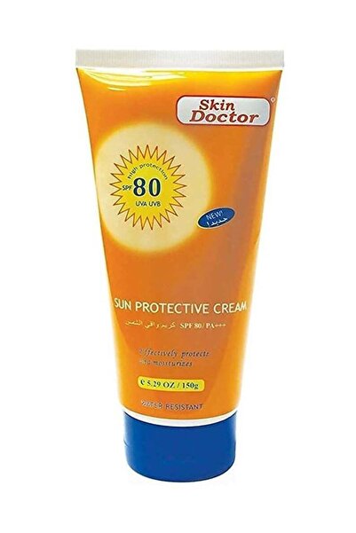 Skin Doctor كريم واقي من الشمس بعامل حماية 80 مع PA Triple Plus