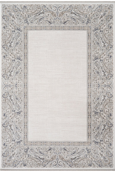 Koza Halı Koza Hayad Mirage Krem Mavi Halı Kilim Salon Oturma Odası Yatak Oda...