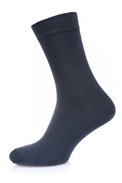 Conte Elegant Men's classic cotton socks, Left and Right 210 - Dark Grey, 27 ...