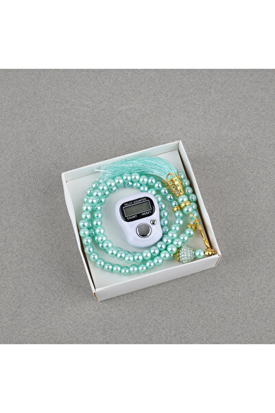 LapisDo مسبحة إلكترونية زيكيرماتيك ومجموعة مسبحة صلاة مكونة من 99 حبة