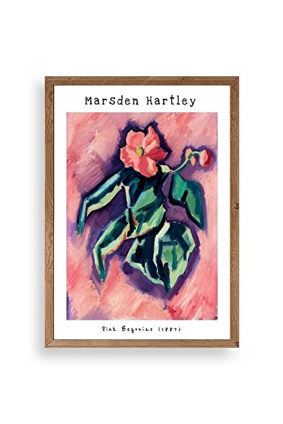 CT STONES Marsden Hartley Wooden Framed Painting