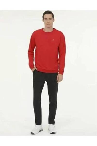 lumberjack Mb C Neck Sw 5Pr Men's Red Sweatshirt Sn75