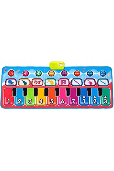 oemco KinderVibe 2-в-1 музикална подложка за игра, запис и възпроизвеждане, р...