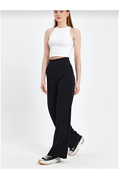 Floral Korsaj kemerli likralı pantolon