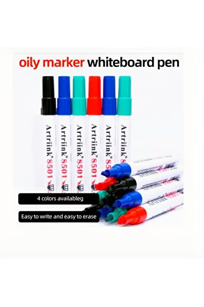 artriink Set 4 Markere Whiteboard, 8501-4, Varf Oblic