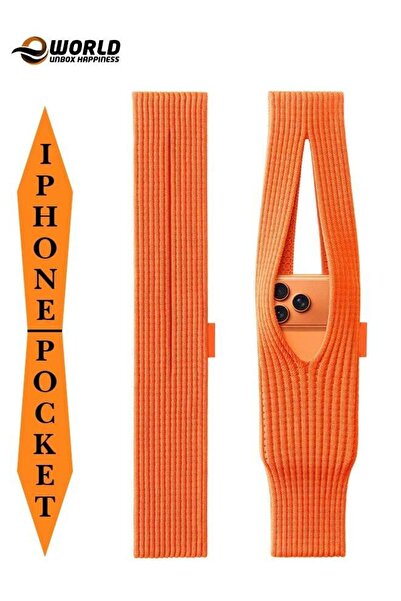Eworld جراب آيفون بوكيت | جراب أنيق وبسيط لهاتف آيفون - قطعة واحدة - 80 سم - ...
