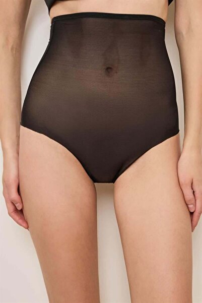 Aria's Closet High Waist Firming Black Panty Corset