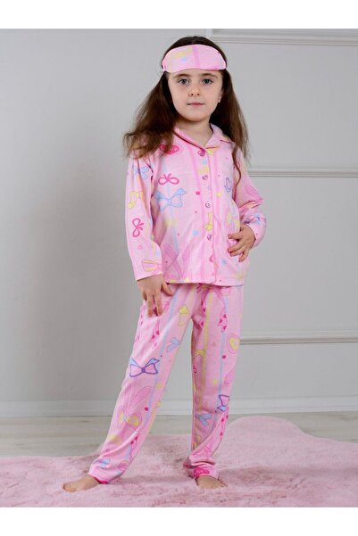 ÖRZİ Kids cămașă de noapte și pijamale pentru fete, uzunkol, 4/12 ani