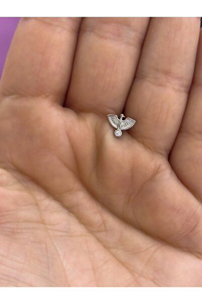 Hicrans Takı ANKA KUŞU MODEL HELİX TRAGUS ÇELİK KÜPE