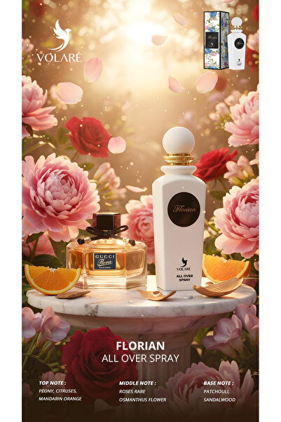 Volare Spray de corp parfumat Florian, pentru femei, 150 ml