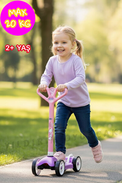 YILDIRIM OYUNCAK Unicorn 4 Tekerlekli My First Scooter 59 cm - Tek Boynuzlu At Scooter