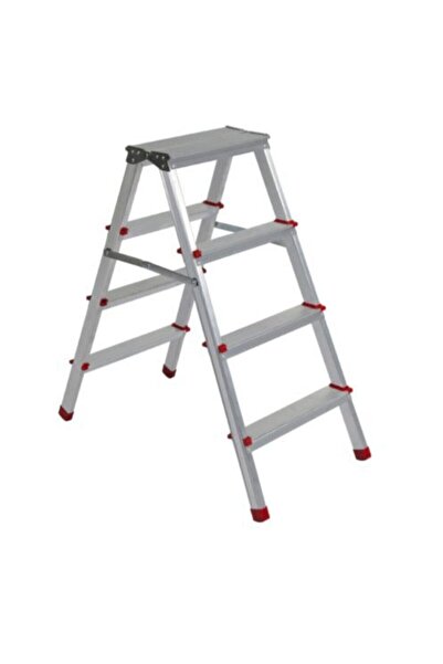 moontime alaçatı Aliminyum Çift Taraflı Merdiven 4+4