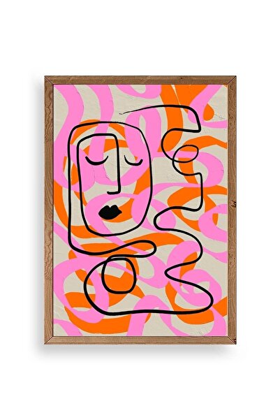 CT STONES Abstract Wooden Framed Painting