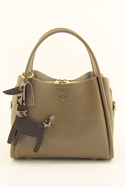 HNB Women's Mink Three-Eye Medium Size Handbag