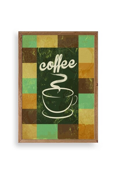 CT STONES Coffee Wooden Framed Table