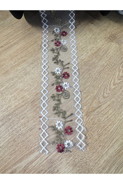 jasmina store tül üzeri işleme şerit