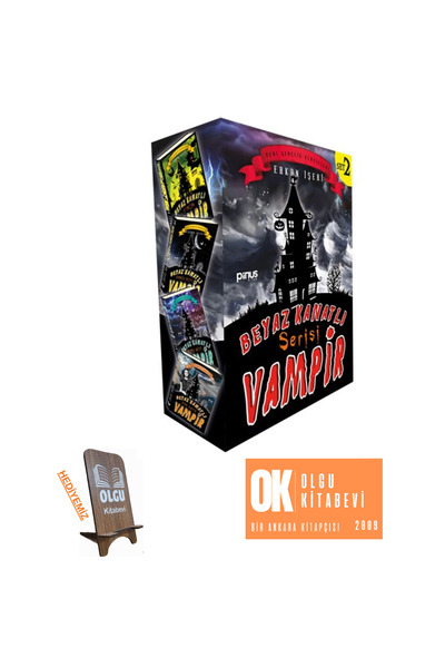 Pinus Kitap Beyaz Kanatlı Vampir Seti - 2 (4 Kitap Takım) ORJİNALKİTAP-TELEFO...