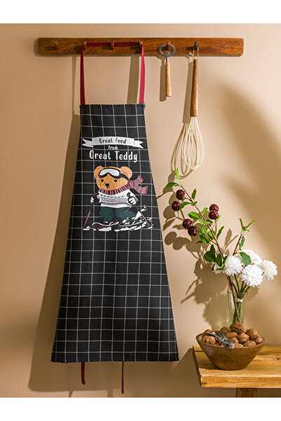 LC Waikiki Bear Teddy Printed Kitchen Apron