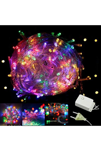 Tek-İş 10 Metre 100 LED RGB Işık Zinciri – 8 Fonksiyonlu Dekoratif Led Lamba