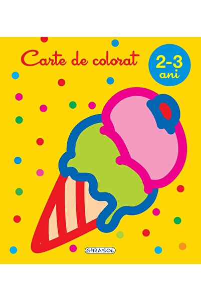Editura Girasol Carte de colorat 2-3 ani