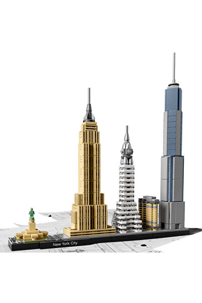 LEGO ® Architecture New York City 21028 - Collectible Building Set for Adults...