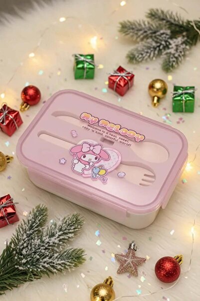 SANRIO Lisanslı My Melody Tatlı Serisi Yemek Kabı 1200 ml