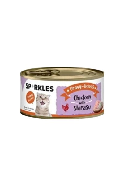 SPARKLES Sparkles Wet Cat Food with Chicken and Chiraso Fish 80g