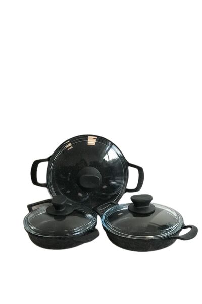 LAVONNI طقم ساهان 3 قطع مع غطاء أسود PRM-261