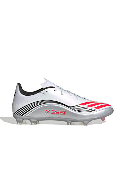 adidas F50 Messi League Fg/Mg Men's Multi-Turf Soccer Shoes White