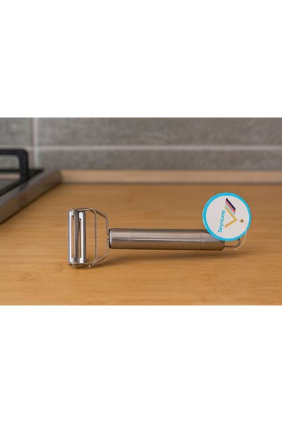 Bay Home Ergonomic Stainless Steel Fruit and Vegetable Peeler