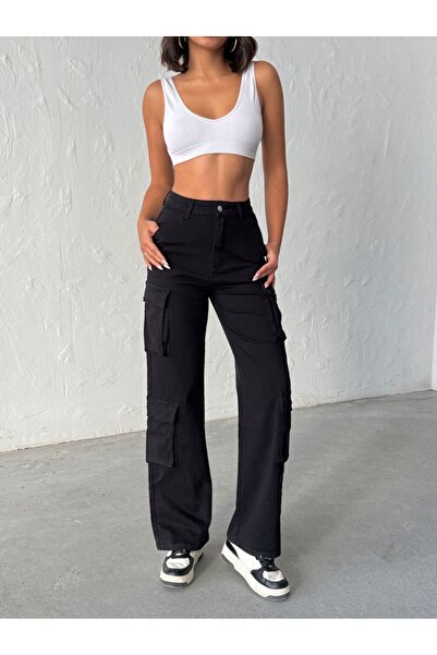 ADAMODA.RO Ελαστικό τζιν cargo