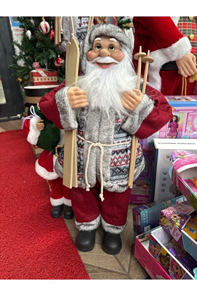u-toys 60 cm dev noelbaba kalitelli yılbası süsü noel baba