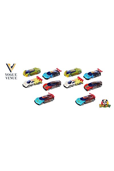 VOGUE VENUE 10-Piece Colour-Changing Magic Cars-Kidfinity series 1:64 Scale D...