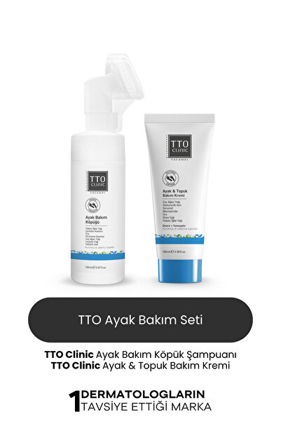TTO Thermal Ayak Bakım Seti – Ayak Bakım Seti Termal Etki & Koku Giderici