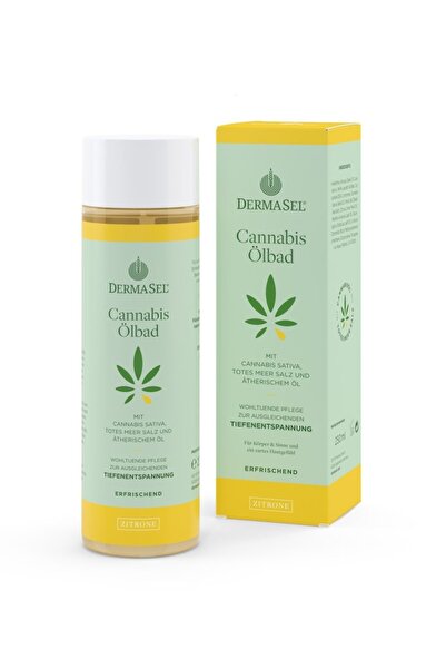 Dermasel Ulei baie cu ulei de cannabis si lamaie 250 ml