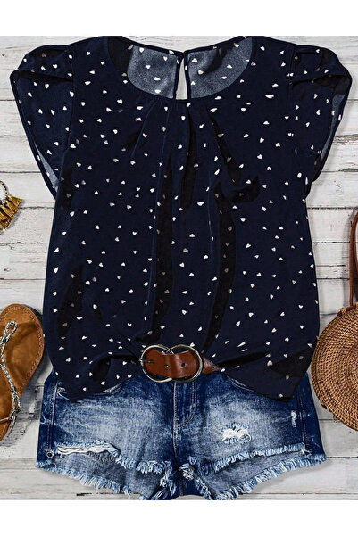 Sheya Shein Curve+ short sleeve shirt, black