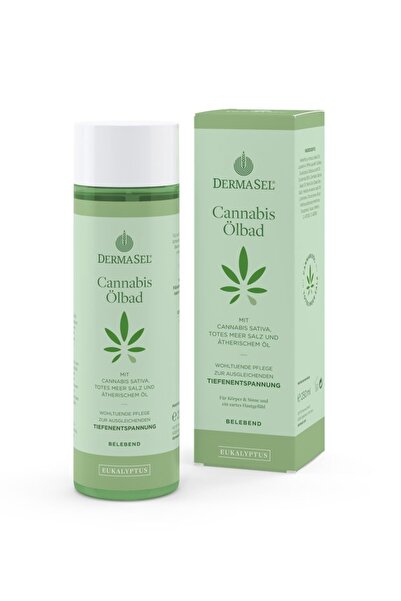 Dermasel Ulei baie cu ulei de cannabis si eucalipt 250 ml