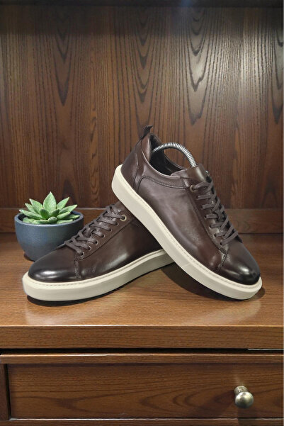VİVA SHOES 100% Genuine Leather Eva Sole Casual Men's Shoes