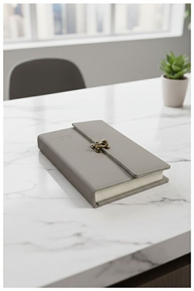 Artmaster A5 2026 Kilitli Ajanda 168 Yaprak Suni Deri Kapaklı Günlük Ajanda A...