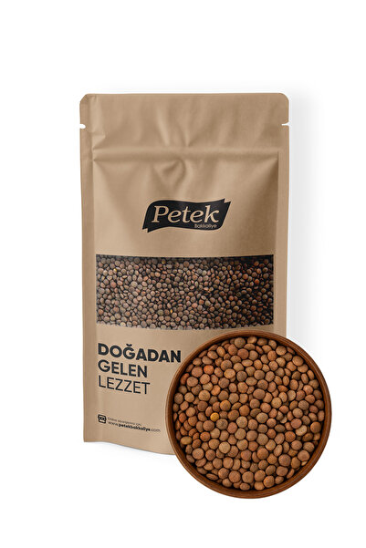 Gaziantep Petek Bakkaliye Baharat Yerli Doğal Organik Siyah Mercimek 1 KG