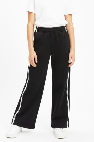 MODANINO Girl's Tracksuit Bottom -3 Thread Diagonal Fabric- 6-14 Years Old 12460