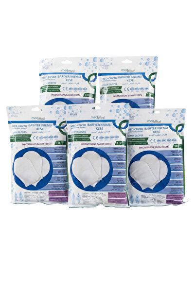 MED-COVER Bariyer Kremli Kese 10'lu x 5 adet