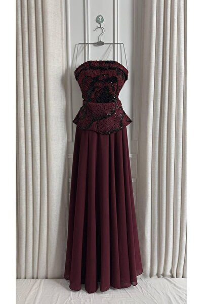 LAHFH فستان سهره عودي